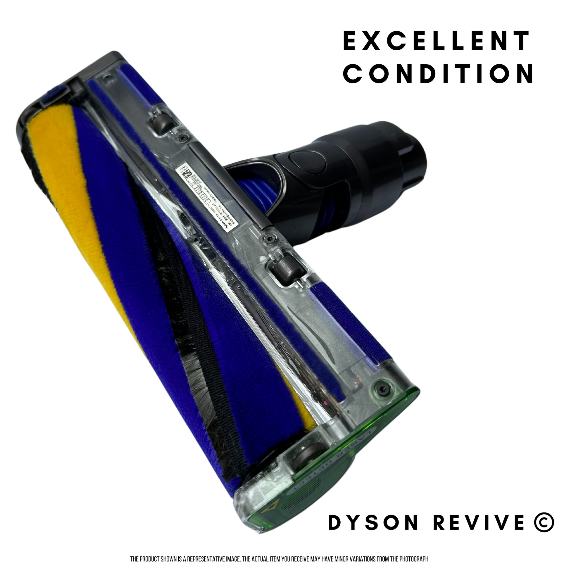 Genuine Dyson Laser Detect Slim Fluffy Cleaner Power Head for V7-V15 Refurbished - Dyson Revive