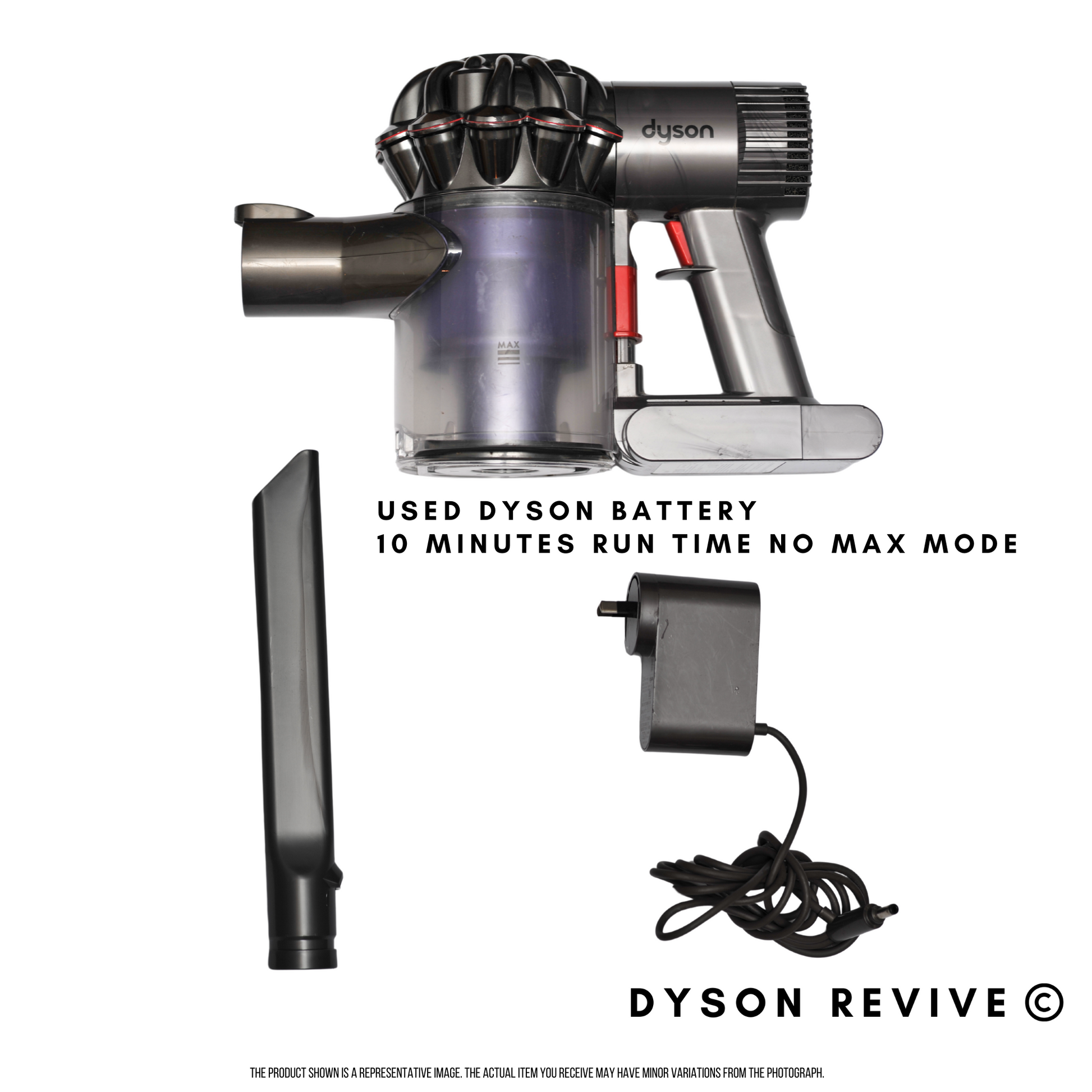 DC59/DC62/DC74/V6 Dyson Vacuum/Motor/Dustbuster/Car Handheld Vacuum with Used Dyson Battery - Dyson Revive