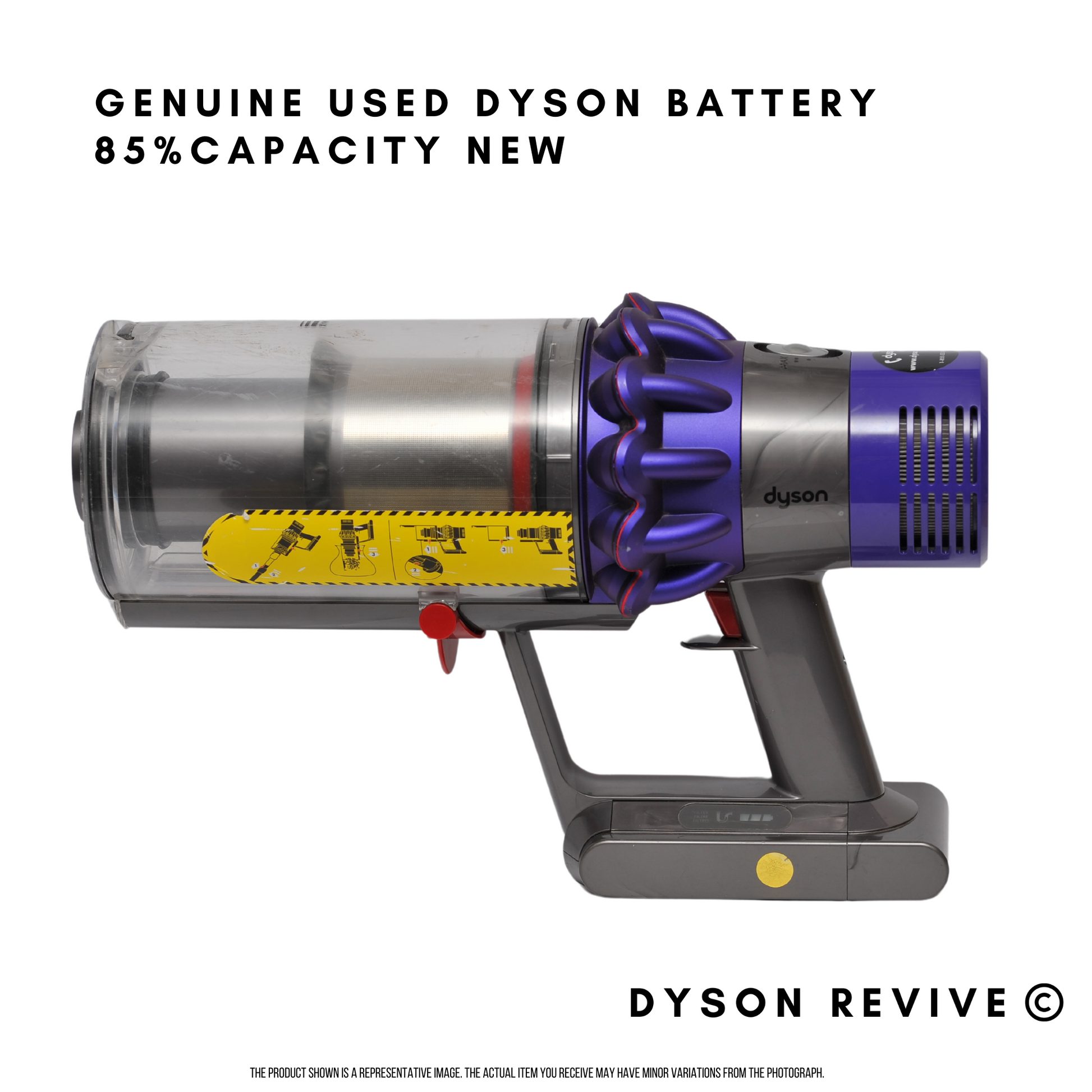 Genuine Dyson Refurbished V10 Main Body With Used Genuine Dyson Battery Vacuum Cleaner - Dyson Revive