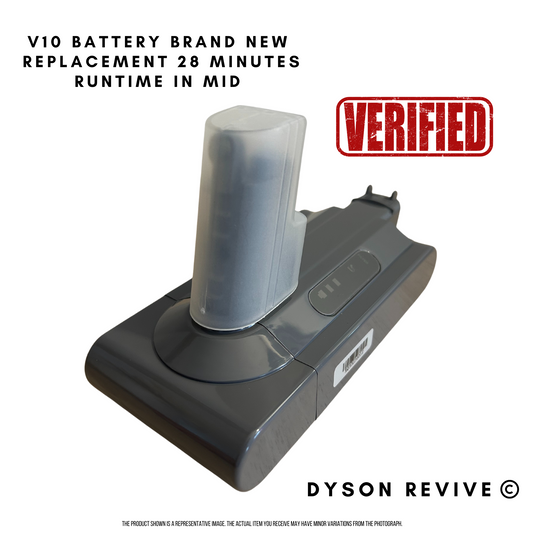 DYSON V10 REPLACEMENT BATTERY HIGH CAPACITY - Dyson Revive
