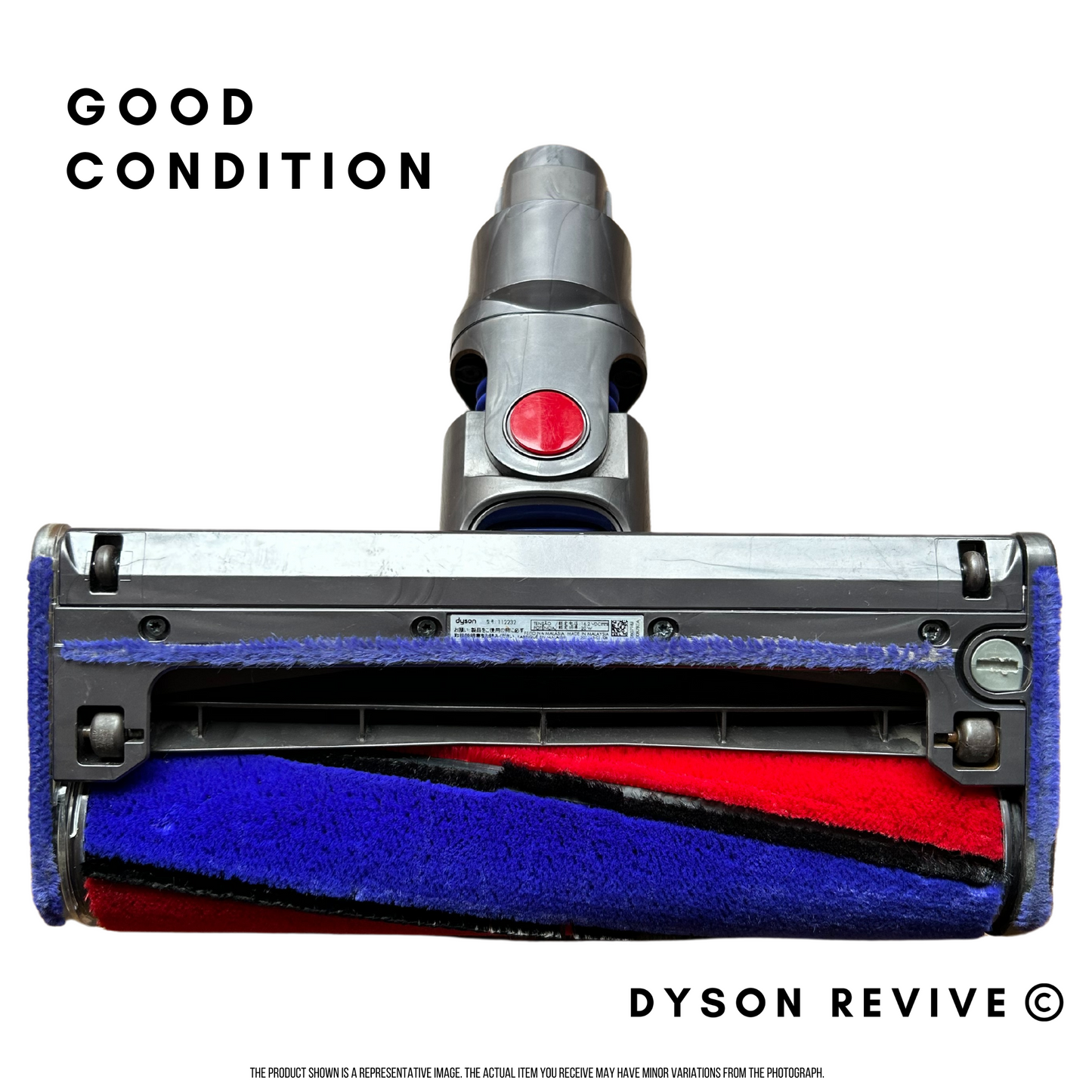 Genuine Dyson V7 Soft Fluffy Head Also Fits V8, V10 and V11 Vacuum Cleaners - Refurbished