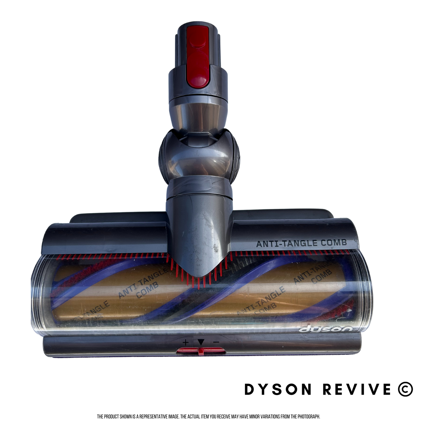 Genuine Dyson Refurbished Dyson V7, V8, V10, V11, Outsize, V15 Detect Anti-Tangle Torque Drive Cleaner Head - Gold (971358-02)