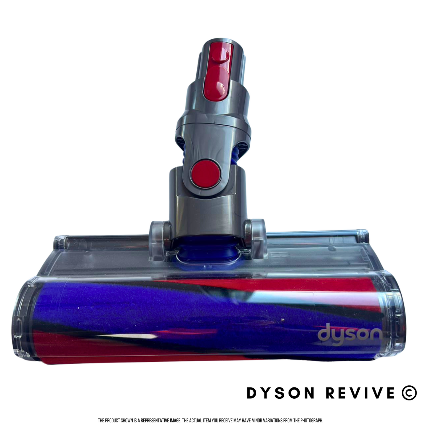 Genuine Dyson V7 Soft Fluffy Head Also Fits V8, V10 and V11 Vacuum Cleaners - Refurbished