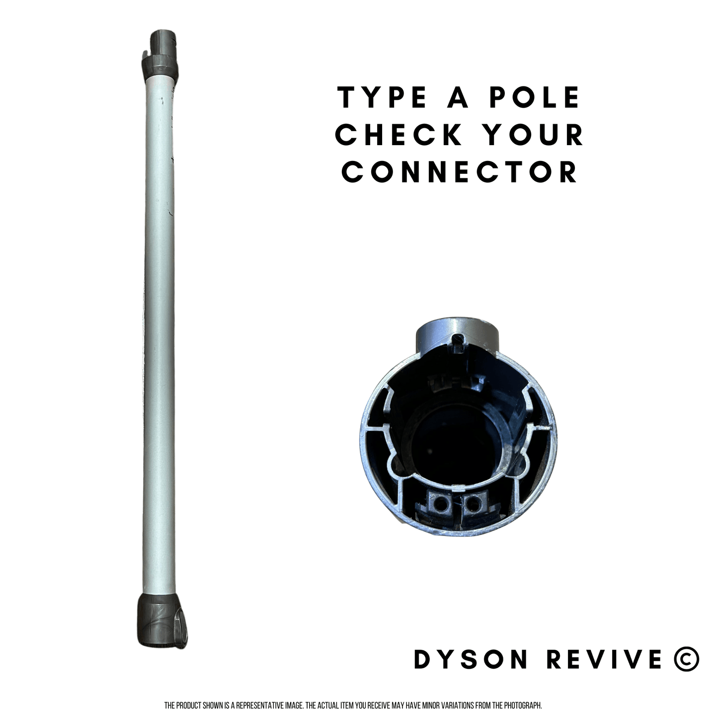 Genuine Refurbished Dyson Extension Wand/Pole V6 DC58 DC59 DC61 DC62 - Dyson Revive