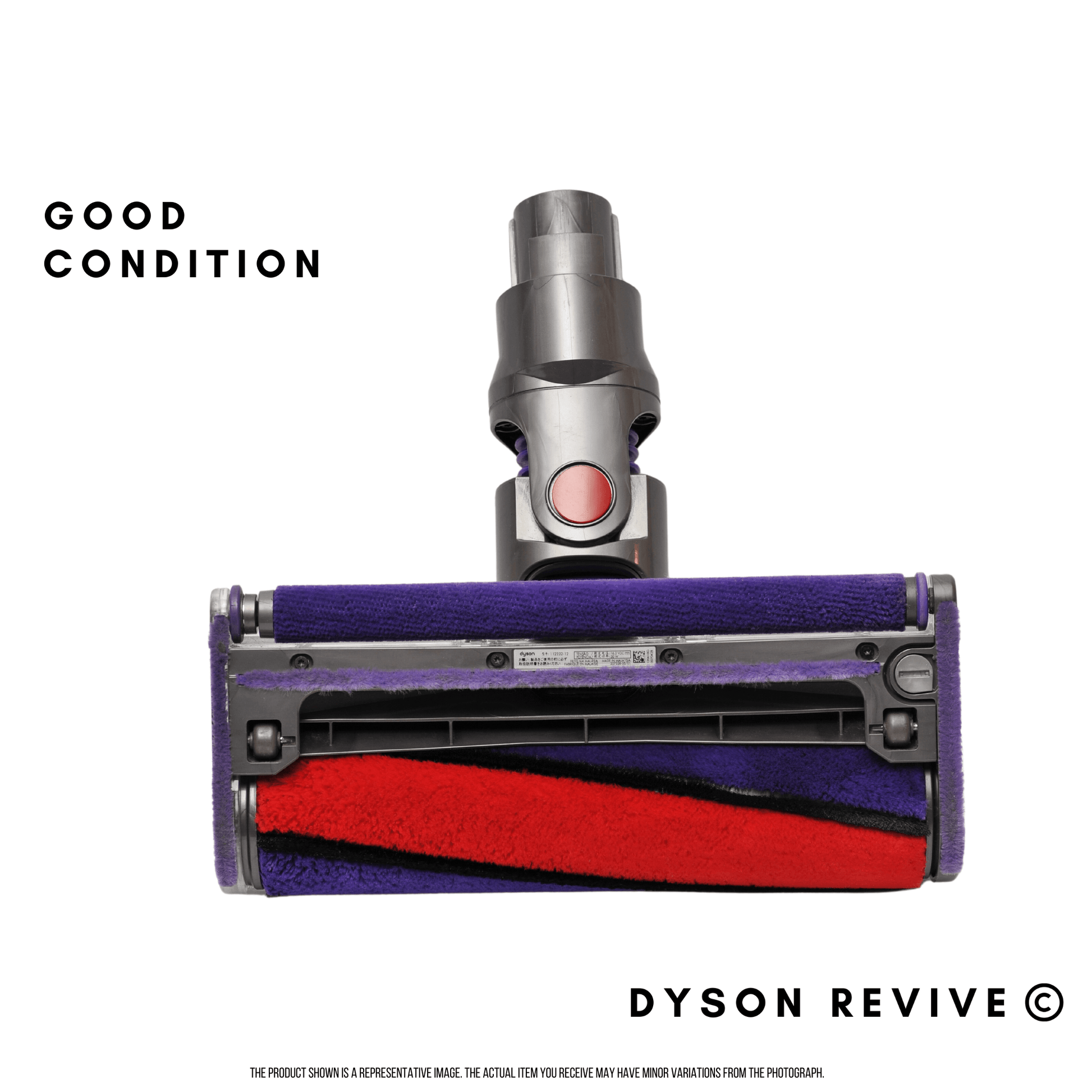 Genuine Dyson V10, V11 Refurbished Soft Roller Fluffy Cleaner Head also fits V8 - Dyson Revive