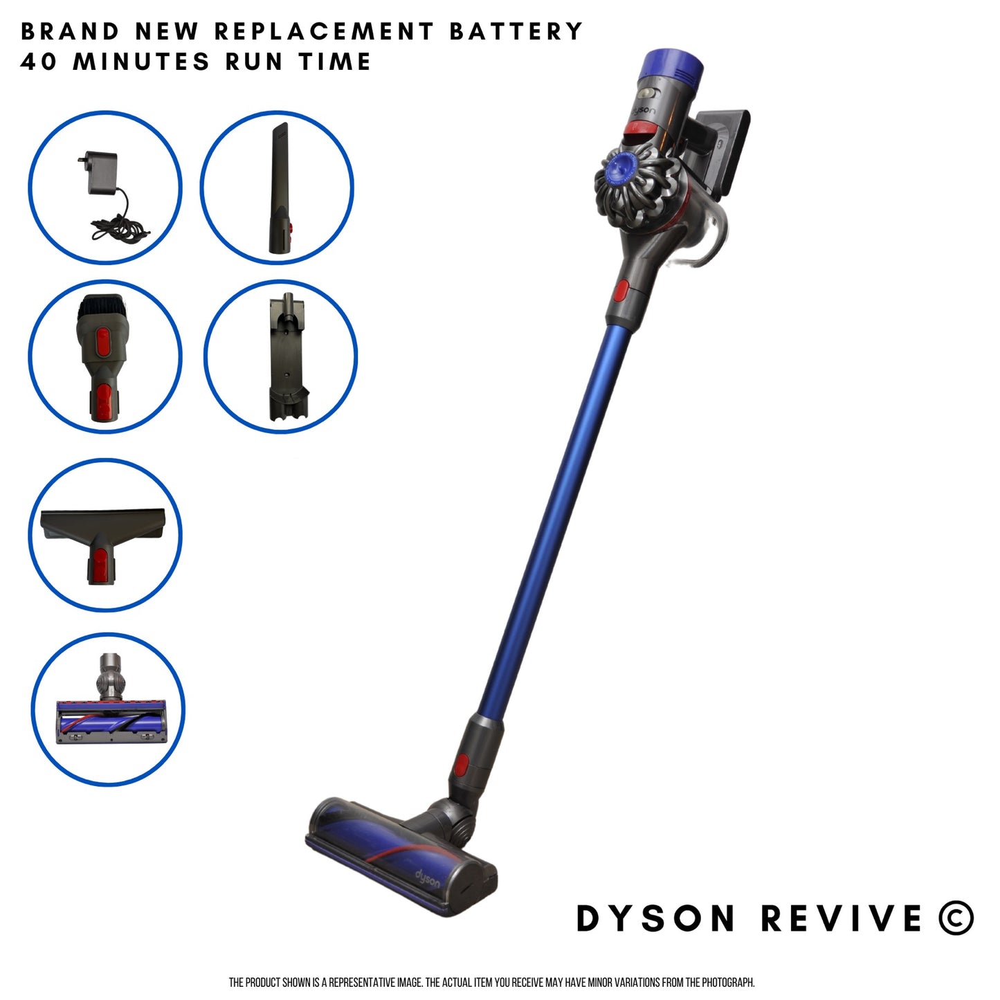 Genuine Refurbished Dyson V8 Vacuum Full Set