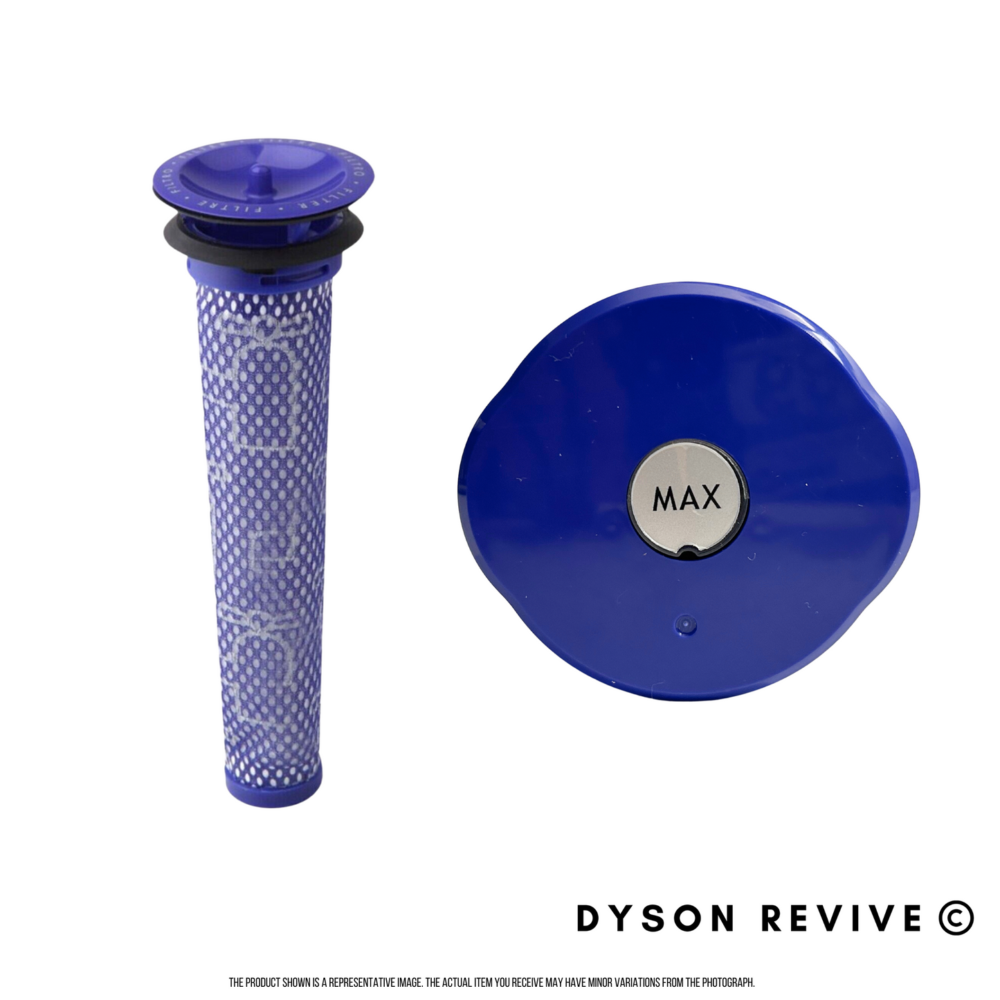 Brand New Replacement Filter Set for all Dyson V6 Vacuum Cleaner | Pre-Filter + HEPA Post-Filter Set